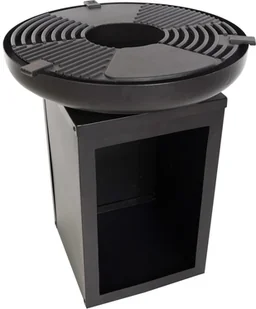 Outtrade BBGRILL Grill z kratką typu plancha Matanzas, stal, matowy czarny - Grille - miniaturka - grafika 5