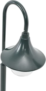 vidaXL Lampa ogrodowa na słupku, 120 cm, E27, aluminium, ciemnozielona - Lampy ogrodowe - miniaturka - grafika 5
