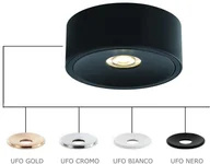 Oprawy, klosze i abażury - Orlicki Design Oprawa sufitowa Neo nero slim Led nero Neo nero slim Led nero - miniaturka - grafika 1