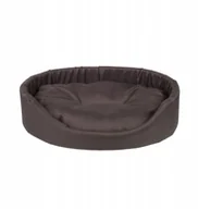 Legowiska dla psów - Ami Play Legowisko owalne dla Psa Basic L Brązowy - miniaturka - grafika 1