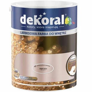 Dekoral Farba Akrylit W Ciepłe Kakao 5 L - Farby olejne i specjalne - miniaturka - grafika 2