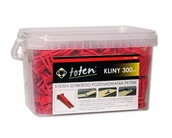 Narzędzia glazurnicze - toya Toten do poziomowania płytek - kliny 300 sztuk TOTEN - miniaturka - grafika 1