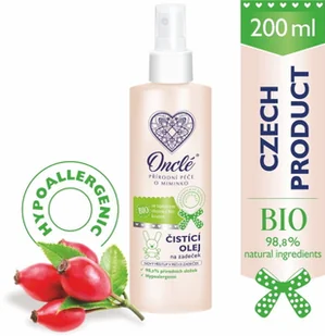 Onclé ONCLE Olejek oczyszczający dla dzieci 200 ml) - Balsamy i oliwki dla dzieci - miniaturka - grafika 3