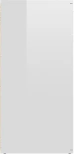 vidaXL Lumarko Szafka na wysoki połysk, biała, 80x36x75 cm, płyta wiórowa 805776 - Szafki do salonu - miniaturka - grafika 7
