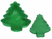 Formy do ciast - FOREMKA FORMA SILIKONOWA CHOINKA duża - miniaturka - grafika 1