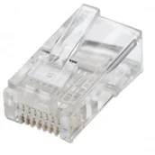 Wtyczki i adaptery - Intellinet Intellinet Wtyk RJ45 8P/8C UTP Cat.5e/linka 100szt 502375 - miniaturka - grafika 1