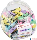 Zakreślacze - EDDING Displey mini zakreślaczy mix kolorów pastelowych 100 szt 52.211 E - miniaturka - grafika 1