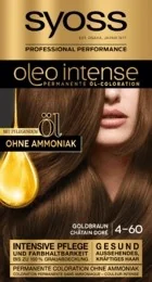 Syoss Oleo Intense Farba Złoty brąz 4-60 - Farby do włosów i szampony koloryzujące - miniaturka - grafika 2