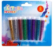 Zabawki kreatywne - Starpak Brokat sypki 8 kolorów (4 g) - miniaturka - grafika 1