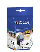 Tusze zamienniki - Black Point HP 20 BK zam tusz HP DeskJet 610C 615C 630C 640C 656C Fax 1010 1020 BPH20 - miniaturka - grafika 1