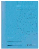 Teczki i skoroszyty - Herlitz teczka na dokumenty A4, dokumenty komercyjne i urzędowe, Colorspan, opakowanie 25 jasnoniebieskich - miniaturka - grafika 1