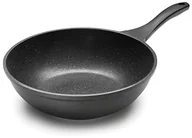 Woki - Lacor 24138 Eco-piedra aluminium Wok, 49 cm, w kolorze czarnym 24138 - miniaturka - grafika 1