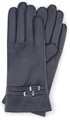 Rękawiczki - Wittchen Damskie rękawiczki skórzane ze sprzączkami 39-6-573-GC - miniaturka - grafika 1