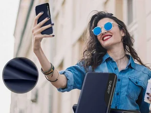 Alogy Etui portfel Smart View Cover do Samsung Galaxy A52 5G A52 Granatowe 9531X3 - Etui i futerały do telefonów Alogy Etui portfel Smart View Cover do Samsung Galaxy A52 5G A52 Granatowe 9531X3 - Etui i futerały do telefonów - miniaturka - grafika 6