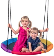 Place zabaw - Woody huśtawka tęczowa średnica 100cm) - miniaturka - grafika 1