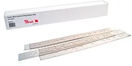 Grzbiety do bindownic - Peach PB500  01 otwory tłoczone paski do drutu począwszy od ofert dla prestiżowych klientów po raporty roczne DIN A4, 31 otworów, 100 sztuk, przezroczyste PB500-01 - miniaturka - grafika 1