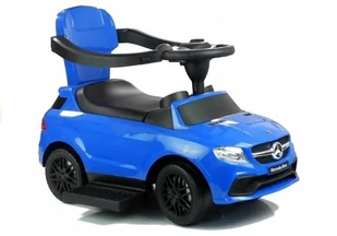 Import LEANToys Jeździk Mercedes z Pchaczem 3288 Niebieski 2335 - Jeździki dla dzieci - miniaturka - grafika 14