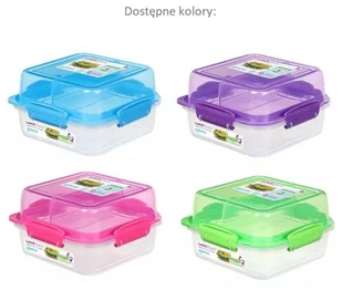 Sistema pojemnik śniadaniowy lunch box 1,24L 21610 - Pojemniki kuchenne - miniaturka - grafika 2
