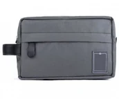 Kosmetyczki, organizery i kuferki - Kemer Kosmetyczka materiałowa SK03 Szara SK03 GREY-0 - miniaturka - grafika 1