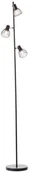 Lampy stojące - Brilliant Blacky 93085/06 lampa stojąca podłogowa 3x25W E14 czarna - miniaturka - grafika 1