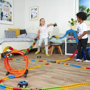 Smoby Lumarko Flextreme Zestaw Wielofunkcyjny 180911 Lek - Tory, garaże, parkingi - miniaturka - grafika 9