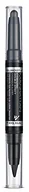 Eyelinery - Manhattan Cień do powiek i eyeliner Eyemazing Double Effect 2 w 1, odporny na rozmazywanie i działanie wody, czarno-szary, kolor 001, czarny, pojedyncze opakowanie (1 x 2 g) 21660037001 - miniaturka - grafika 1