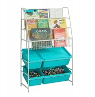 Półki i regały dla dzieci - SoBuy KMB07-B Regał na książki dla dzieci - miniaturka - grafika 1