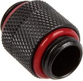 Chłodzenie wodne - Bitspower Adapter 2x 1/4 Cala - obrotowy, carbon black (BP-CBRG) - miniaturka - grafika 1