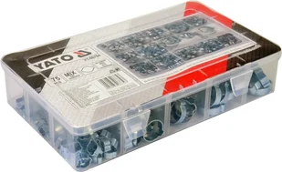 Yato ZESTAW OBEJM ZACISKOWYCH Z USZAMI 175 SZTUK MIX ROZMIARÓW - Inne mocowania - miniaturka - grafika 2