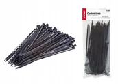 Inne mocowania - Opaski Zaciskowe Kablowe Trytki Uv Czarne 2,5x200 - miniaturka - grafika 1