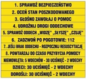 Pomoce naukowe - Pierwsza pomoc - żółta ES015 - miniaturka - grafika 1