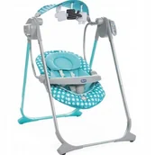 Leżaczki i huśtawki - Chicco Huśtawka Polly Swing Up Turquoise ART04079110410000 - miniaturka - grafika 1