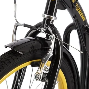 Nils Extreme WH200 BLACK/GOLD 20/16'' HULAJNOGA Z POMP. KOŁAMI 5907695535648 - Hulajnogi - miniaturka - grafika 10