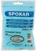 Nici dentystyczne - Spokar Spokar Dental Care wykałaczki z nicią dentystyczną 50 szt - miniaturka - grafika 1