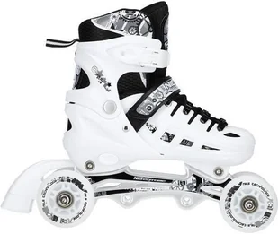 Nils EXTREME NH10905 4w1 LED ROZM. M(35-38) ŁYŻWOROLKI Z WYM. PŁOZĄ HOKEJOWĄ EXTREME - Rolki Nils EXTREME NH10905 4w1 LED ROZM. M(35-38) ŁYŻWOROLKI Z WYM. PŁOZĄ HOKEJOWĄ EXTREME - Rolki - miniaturka - grafika 3