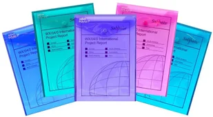 Snopake Teczka kopertowa A5 pionowa mix kolorów - Powieści - miniaturka - grafika 2