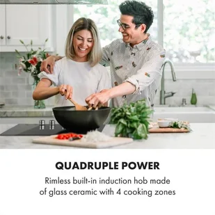 Płyta elektryczna do zabudowy Klarstein CP13-Kochheld-4 - Płyty elektryczne do zabudowy - miniaturka - grafika 2