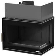 Wkłady kominkowe - NORDflam Wkład kominkowy NORDflam Torn Eko 12 kW żeliwny stalowy prawa szyba - miniaturka - grafika 1