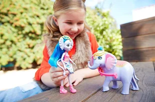 Mattel Enchantimals Ekaterina Elephant i Antic FKY72/FKY73 - Lalki dla dziewczynek - miniaturka - grafika 6