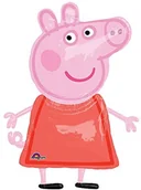Urodziny dziecka - Amscan International 3231601 balon "Peppa Pig Air Walkers", 91,4 cm - miniaturka - grafika 1