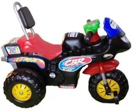 Jeździki dla dzieci - Bed-Pol Motor trójkołowy z prowadnikiem 0066 - miniaturka - grafika 1