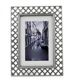 Ramki na zdjęcia - Icar Ramka dekoracyjna 15x21 srebrna RM09 RM0968S - miniaturka - grafika 1