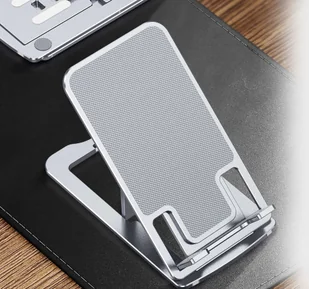 Alogy Regulowany stojak na telefon Alogy składana podstawka na biurko Srebrny 9563X27 - Uchwyty samochodowe do telefonów Alogy Regulowany stojak na telefon Alogy składana podstawka na biurko Srebrny 9563X27 - Uchwyty samochodowe do telefonów - miniaturka - grafika 8