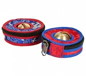 Wróżbiarstwo i radiestezja - Pojemnik futerał na dzwonki tingsha (9,5 cm) tingsha-cont02 - miniaturka - grafika 1