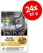 Mokra karma dla kotów - Pro Plan Delicate Nutrisavour 6 x 85 g Indyk - miniaturka - grafika 1