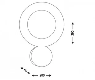 Shilo Kinkiet ozdobny SADO 4457 - Lampy ścienne - miniaturka - grafika 2