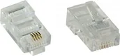 Wtyczki i adaptery - InLine Modularny wtyk 8P4C RJ45 do zaciskarki kabel ISDN 73000L 73000L - miniaturka - grafika 1