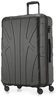 Walizki - SUITLINE suitline  bagaż podręczny utwardzana-walizka walizka na kółkach walizka walizka podróżna zestaw walizek na kółkach, 4 Kółka, TSA (S, M i L), kolor: szary (Graphite) S28-8801M-GR-88011027 - miniaturka - grafika 1