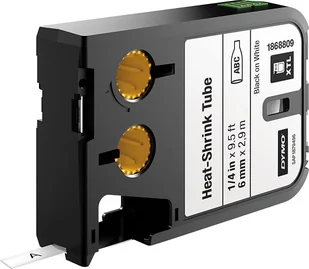 Dymo Taśma do nadruku wąż termokurczliwy XTL 1868809 6 mm Kolor taśmy: Biał - Dodatki do drukarek i skanerów - miniaturka - grafika 3