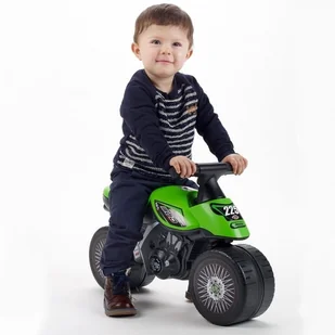 Falk Pojazd Motor Kawasaki Zielony - Jeździki dla dzieci - miniaturka - grafika 2